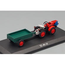 Hachette TZ4K14 1970 Traktory. časopis s modelem 86 1:43