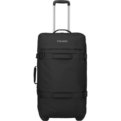 Travelite Пътна чанта Travelite Bolonia Wheeled Duffle L Black Travelite | Cheren | МЪЖЕ | UNI