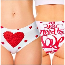 Meméme Dámské kalhotky LOVE ROMATIC Hi briefs