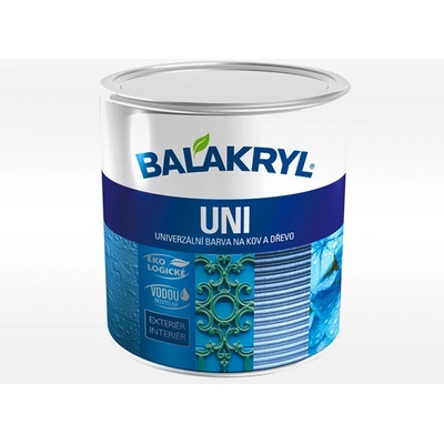Barvy a laky Hostivař akryl Uni mat 0245 0,7kg tm. hnědá