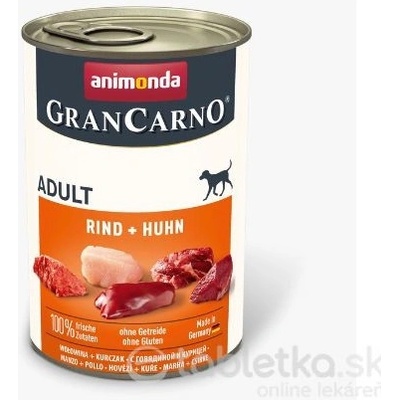 Animonda Grancarno Dog Adult Beef & Chicken 6 x 400 g