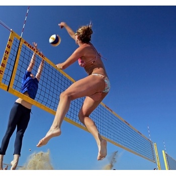Funtec Ro 9.5 m, for permanent beach volleyball net systems