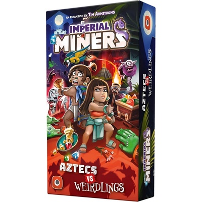 PORTAL GAMES Разширение за настолна игра Imperial Miners: Aztecs vs Weirdlings (IMMAVW010224EN)