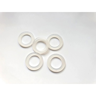 Sada těsnění převlečné matice 1/2 silikon, 5 ks