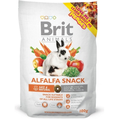 Brit Animals Alfalfa Snack for Rodents 100 g