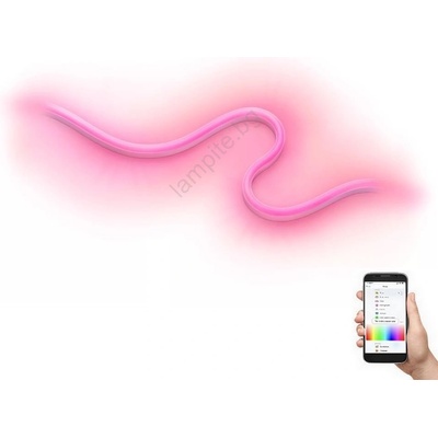 Philips - LED RGBW Димируем екстериорен лента 5m LED/24W/230V 2700-5000K Wi-Fi IP65 (WI0139)