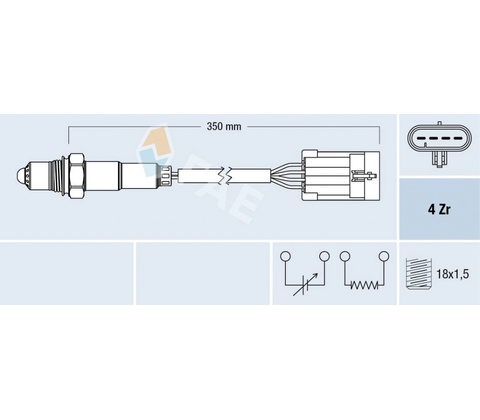 Lambda sonda FAE 77195