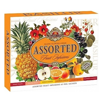Basilur Fruit Infusions Assorted 60 sáčkov
