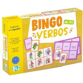 ELi Publishing Образователна игра Eli Bingo De Los Verbos (Испански език) (KLAB9453)