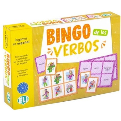 ELi Publishing Образователна игра Eli Bingo De Los Verbos (Испански език) (KLAB9453)