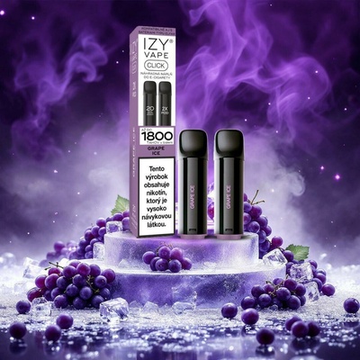 IZY CLICK Grape Ice 20 mg 2 ks