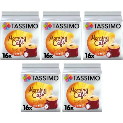 Douwe Egberts Tassimo Morning Café 16 броя кашон 5 пакета