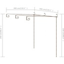 Image 1 of vidaXL 313997 3x3x2,5 m