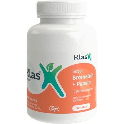 Klas Super Bromelain 500 mg + Papain 90 tablet