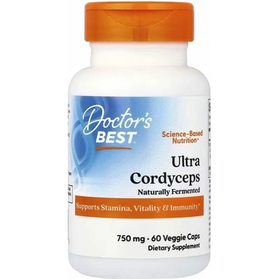Doctor's Best Ultra Cordyceps Plus 60 rostlinných kapsúl