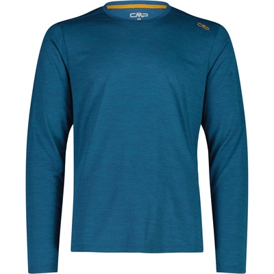 CMP Мъжка спортна тениска CMP Jacquard L/S T-Shirt Sport shirt - Petroleum - размер 46 (EU) (216-5628-0511)