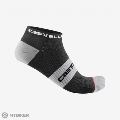 Castelli LOWBOY 2 ponožky čierna