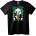 NOONEBRAND Тениска Панда Прави Пари - 2XL, Black