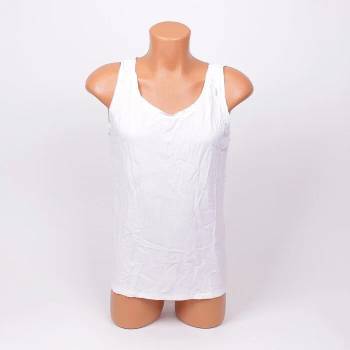 Image 1 of Мъжки потник в бял цвят - класически дизайн