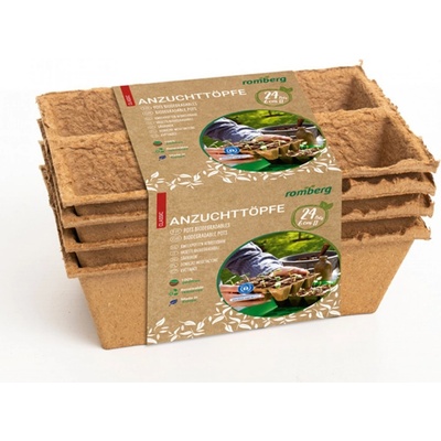 Nohel garden kvetináč NATUR 6x6cm 24ks