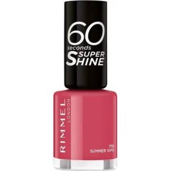 Rimmel 60 Seconds Super Shine - Бързосъхнещ лак за нокти с дълготраен ефект