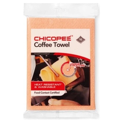 Utierky CHICOPEE Coffee towel 43x32 cm/10ks oranžová