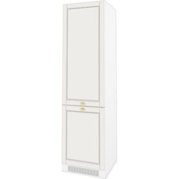 ИРИМ Колонен кухненски шкаф за вграден хладилник Сити БФ-Бяло мат-09-50 60 см