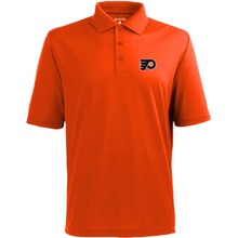 Antigua tričko Philadelphia Flyers Pique Xtra-Lite Polo Orange