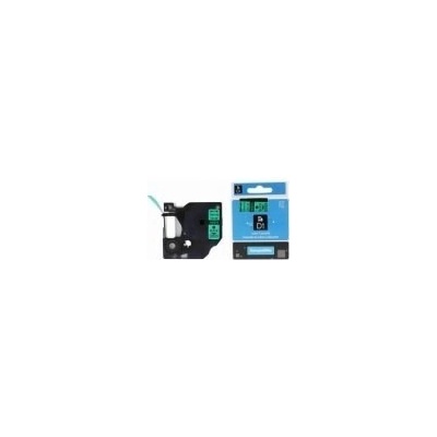 ALLPRINT Xerox páska s DYMO, 45019 S0720590, 12mm x 7m, černý tisk / zelený podklad - kompatibilní