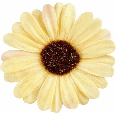 Umelá krasuľka žltá 8 cm