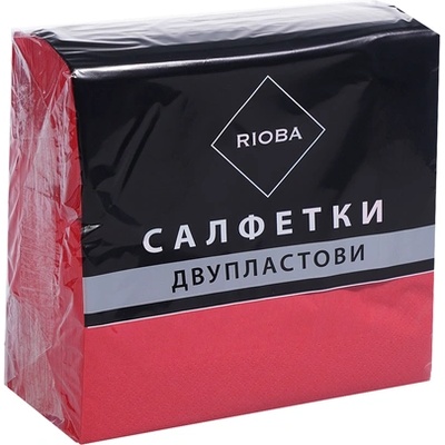Rioba Салфетки червени 100бр 100бр