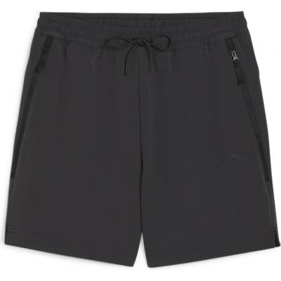 PUMA Поларени къси панталони Puma Men's Pumatech Fleece Jogger Shorts - Puma Black