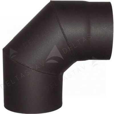 Atmos dymovod koleno DN 152 mm smaltovaný K0104