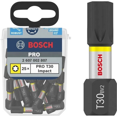 BOSCH Sada Impact T30 25 mm, 25 ks 2607002807