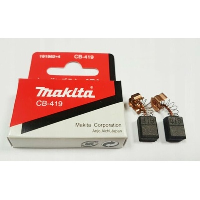 MAKITA uhlíky CB-419 191962-4 (CB-406, CB-407, CB-483)