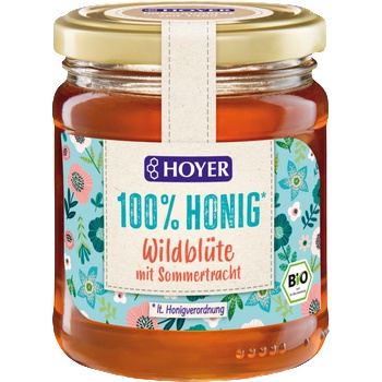 HOYER Био мед от диви цветя - 250 г