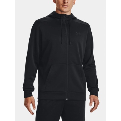 Under Armour UA Armour Fleece FZ Hoodie-BLK Čierna