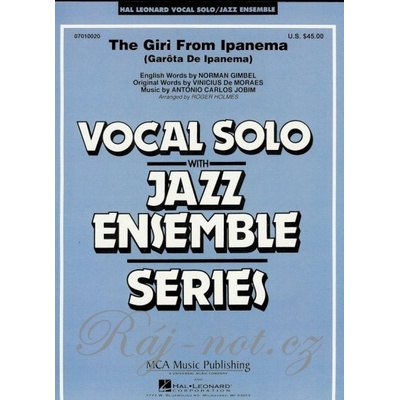 THE GIRL FROM IPANEMA Vocal Solo with Jazz Ensemble / partitúra + party