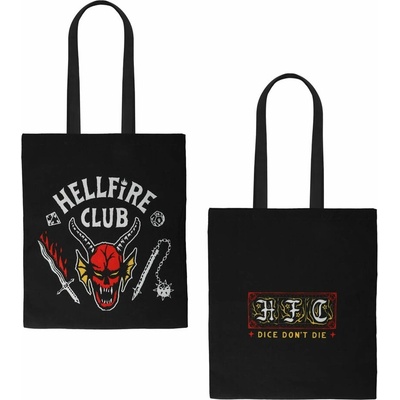 Nákupná taška Stranger Things Tote Bag Hellfire Club