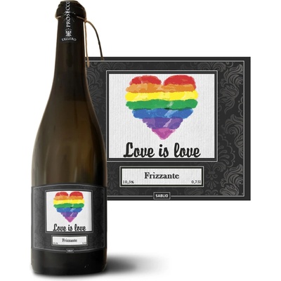 Sablio Love is Love Prosecco biele suché šumivé víno 10,5 % 0,75 l (holá fľaša)