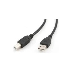 Gembird cable usb 2.0 tipo a/b (impresora) 1.8m negro