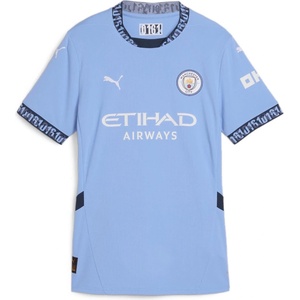 PUMA Дамска футболна фланелка Puma Manchester City Home Shirt 2024 2025 Womens - Blue