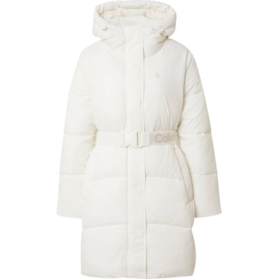 Calvin Klein Зимно палто бяло, размер S