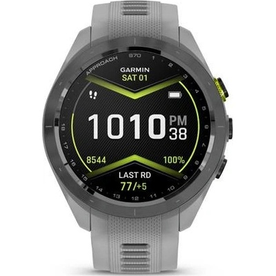 Športové GPS hodinky Garmin Approach S70 Powder Gray 42 mm