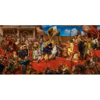 Castorland - Puzzle Art collection: The Prussian Homage, Jan Matejko - 4 000 piese