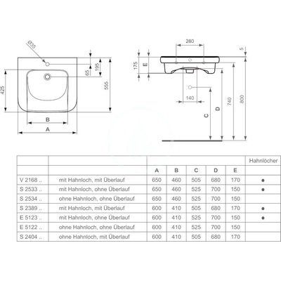 IDEAL Standard CONTOUR 21 E512301