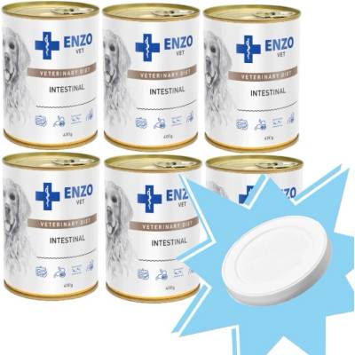 EnzoVet Gastrointestinálna diéta s jahňacím mäsom 6 x 400 g