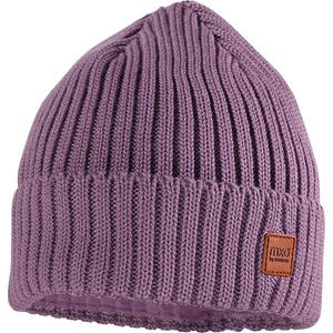 maximo Детска зимна шапка (beanie) maximo Kid's Beanie with Ribbed Turn-up Brim and Lining Beanie - Smoke Purple - размер 49-51 cm (904-2946-0411)