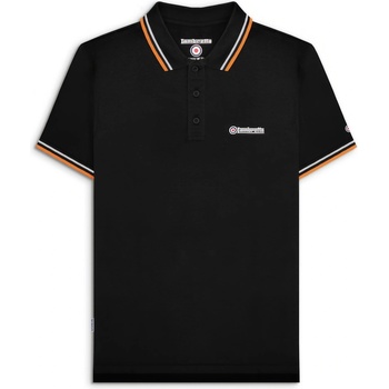 Image 1 of Lambretta Twin Tipped Polo - Black/White