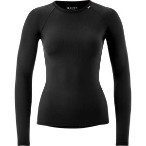 Gonso Дамско горнище Gonso Women's Essential U Shirt Longsleeve Cycling undershirt - Black - размер 52 (EU) (114-3273-0120)